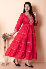 Kurthit Anarkali Gown (017) - Image 5