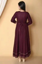 Kurthit Anarkali Gown (018) - Image 5