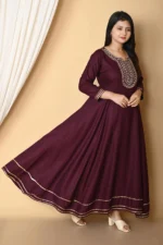 Kurthit Anarkali Gown (018) - Image 6