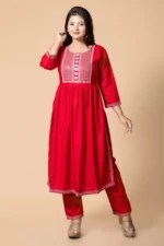 Kurthit Anarkali Kurta With Pant Set (003)