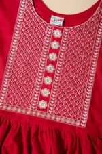 Kurthit Anarkali Kurta With Pant Set (003) - Image 6