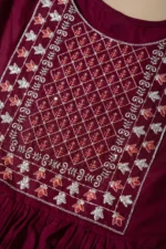 Kurthit Anarkali Kurta With Pant Set (004) - Image 5